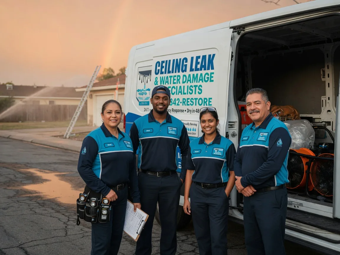 Ceiling Leak Cleanup company in Conklin, NY