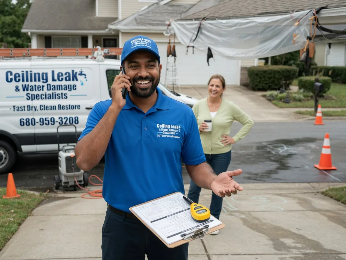 Ceiling Leak Cleanup Conklin, NY FAQs